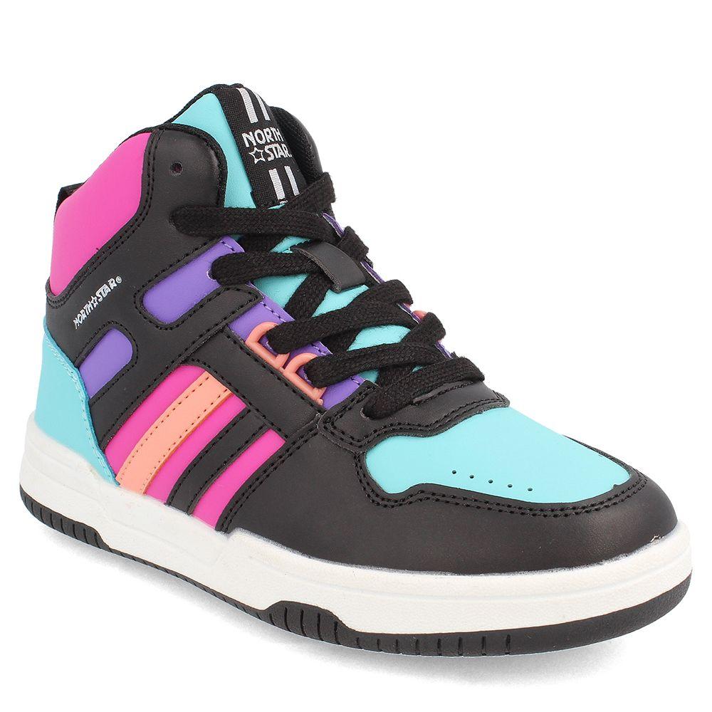 ZAPATILLA NIÑA NORTH STAR HEM NEGRO -  MULTICOLOR 30 - 33-1