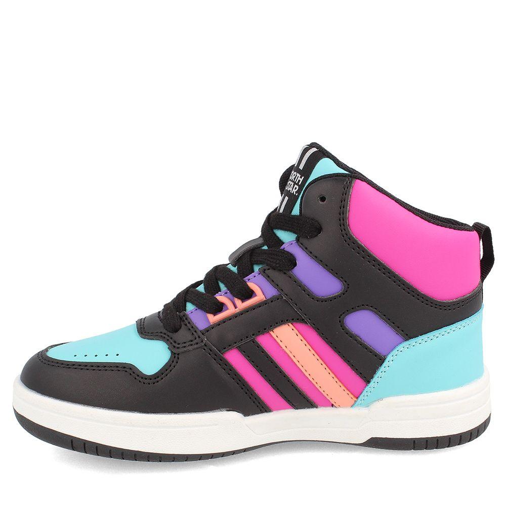 ZAPATILLA NIÑA NORTH STAR HEM NEGRO -  MULTICOLOR 30 - 33-4