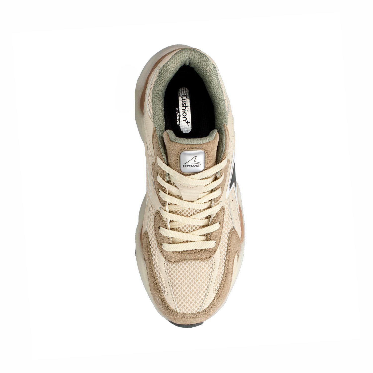 Zapatilla Mujer Power Xozeta Onyx Urban Verde - Beige-3