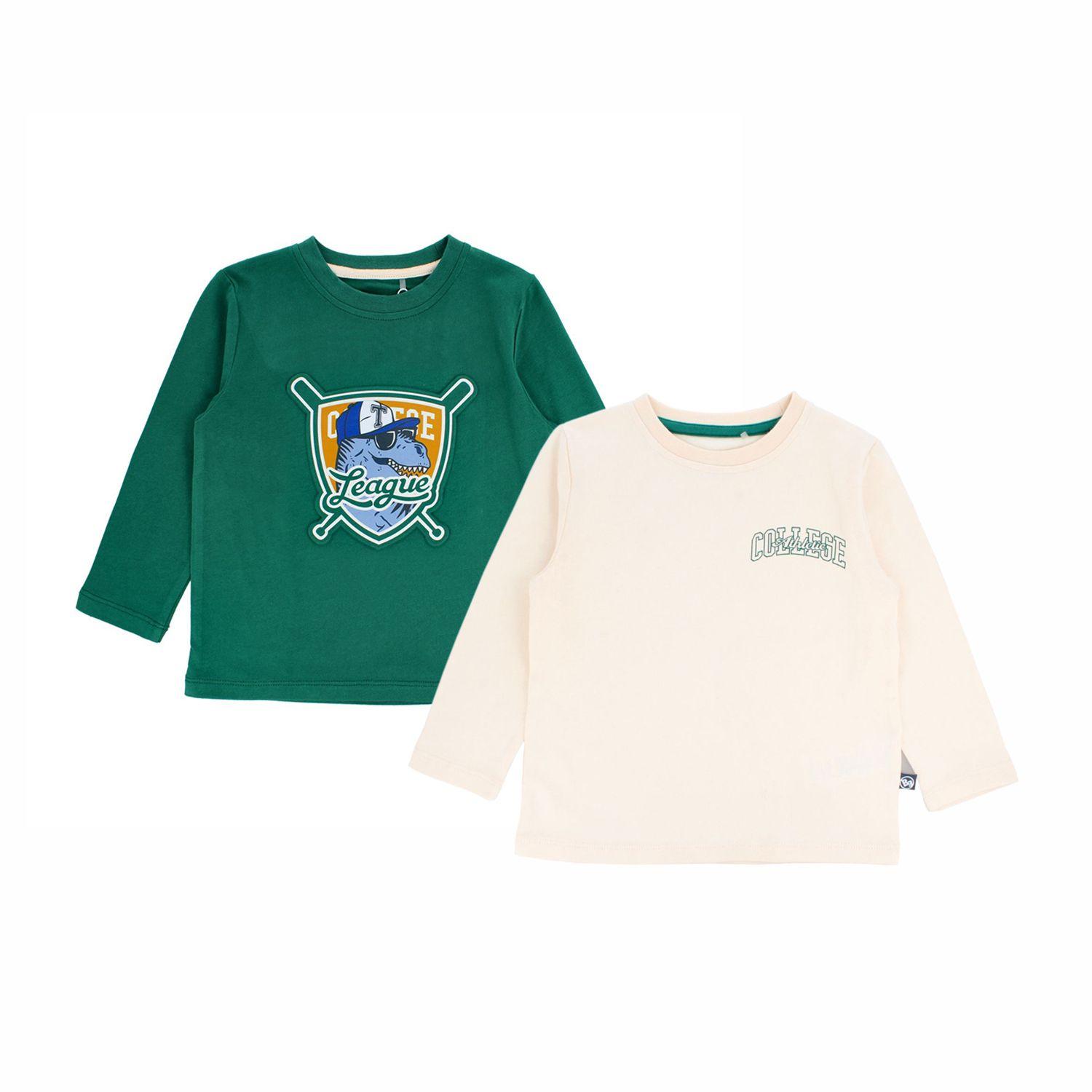 Polera Niño Bubblegummers Mellito Verde-0