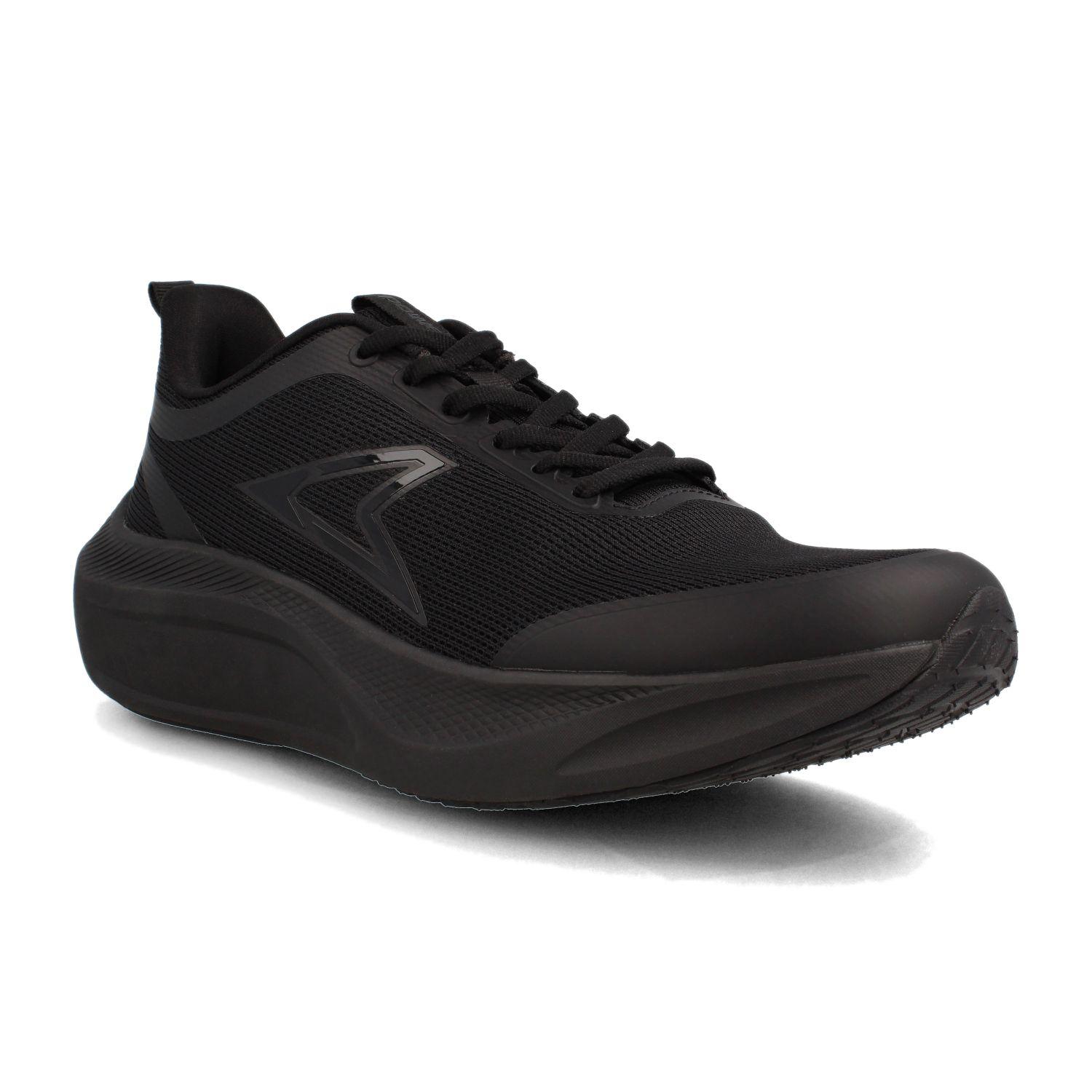 Zapatilla Hombre Power Jet Avro Running Negro-1