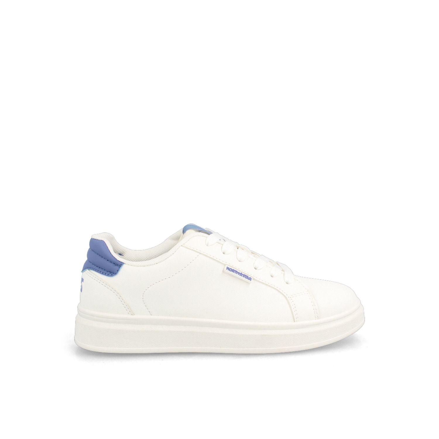 Zapatilla Mujer North Star New Skater Blanco-0