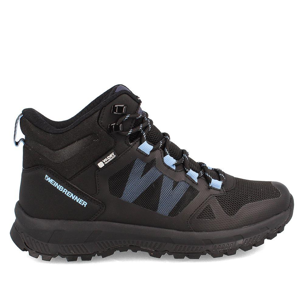 Botín Mujer Weinbrenner Estonia Mid Negro-4