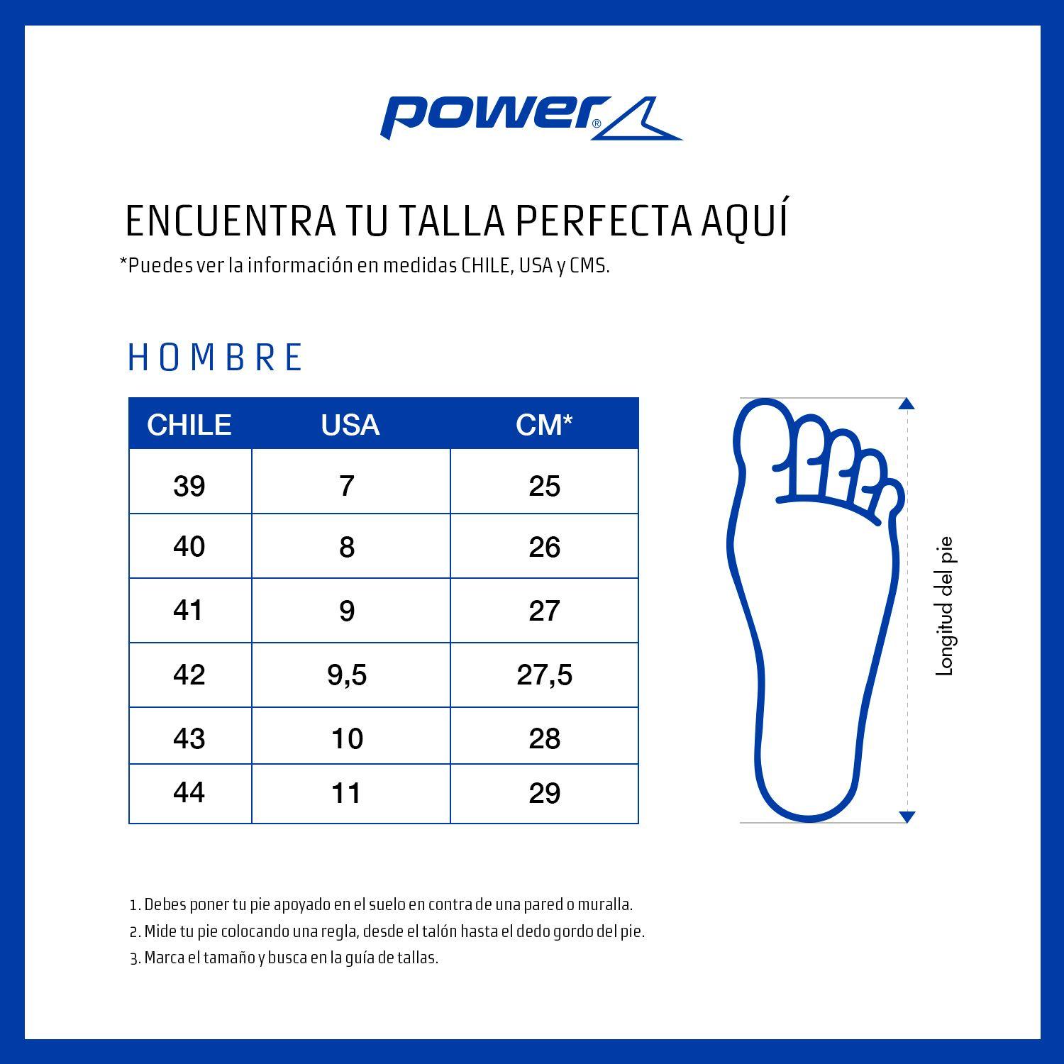 ZAPATILLA DEPORTIVA MUJER POWER VENTUS 300 REPEL GRIS-8