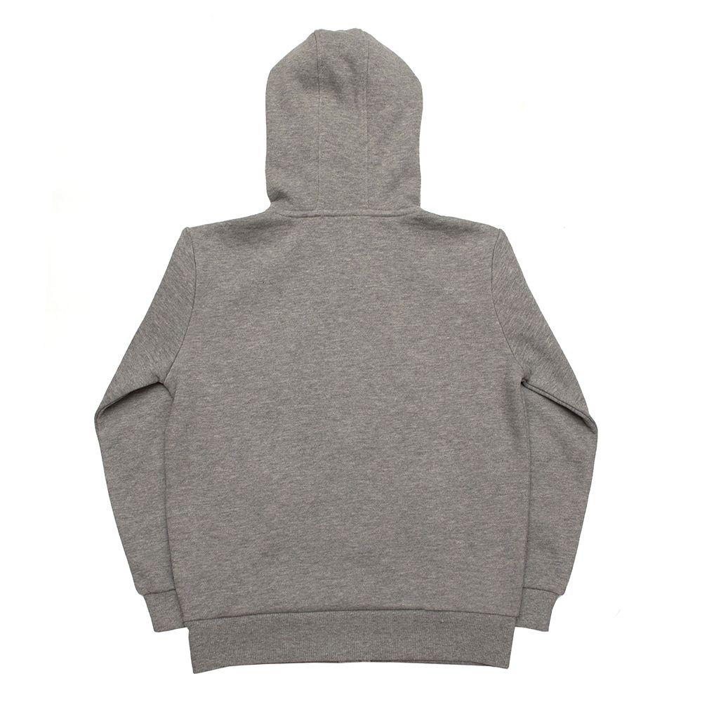 Poleron Niño Bubblegummers Pancho Gris Mezcla Teens-1