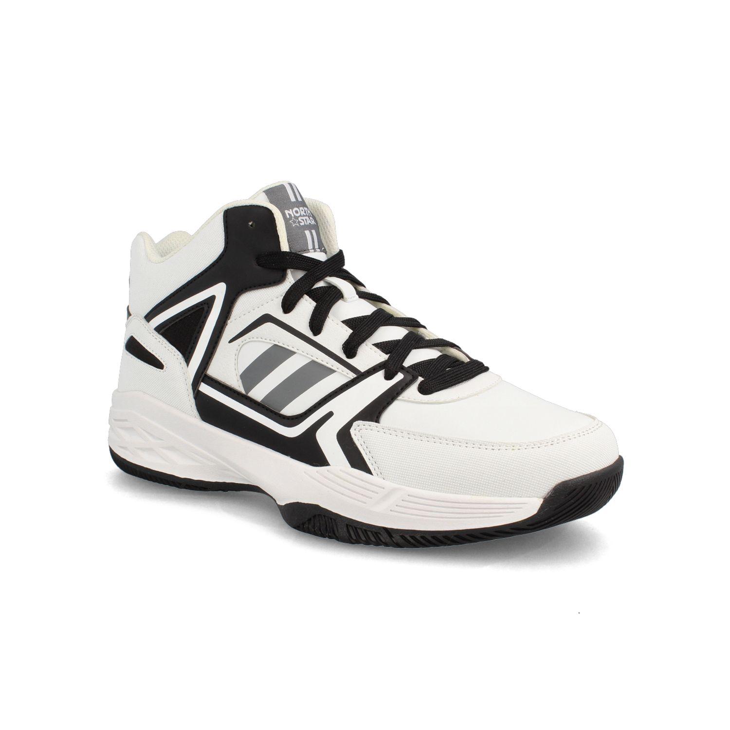 Zapatilla Hombre North Star Fly Blanco-Negro-1