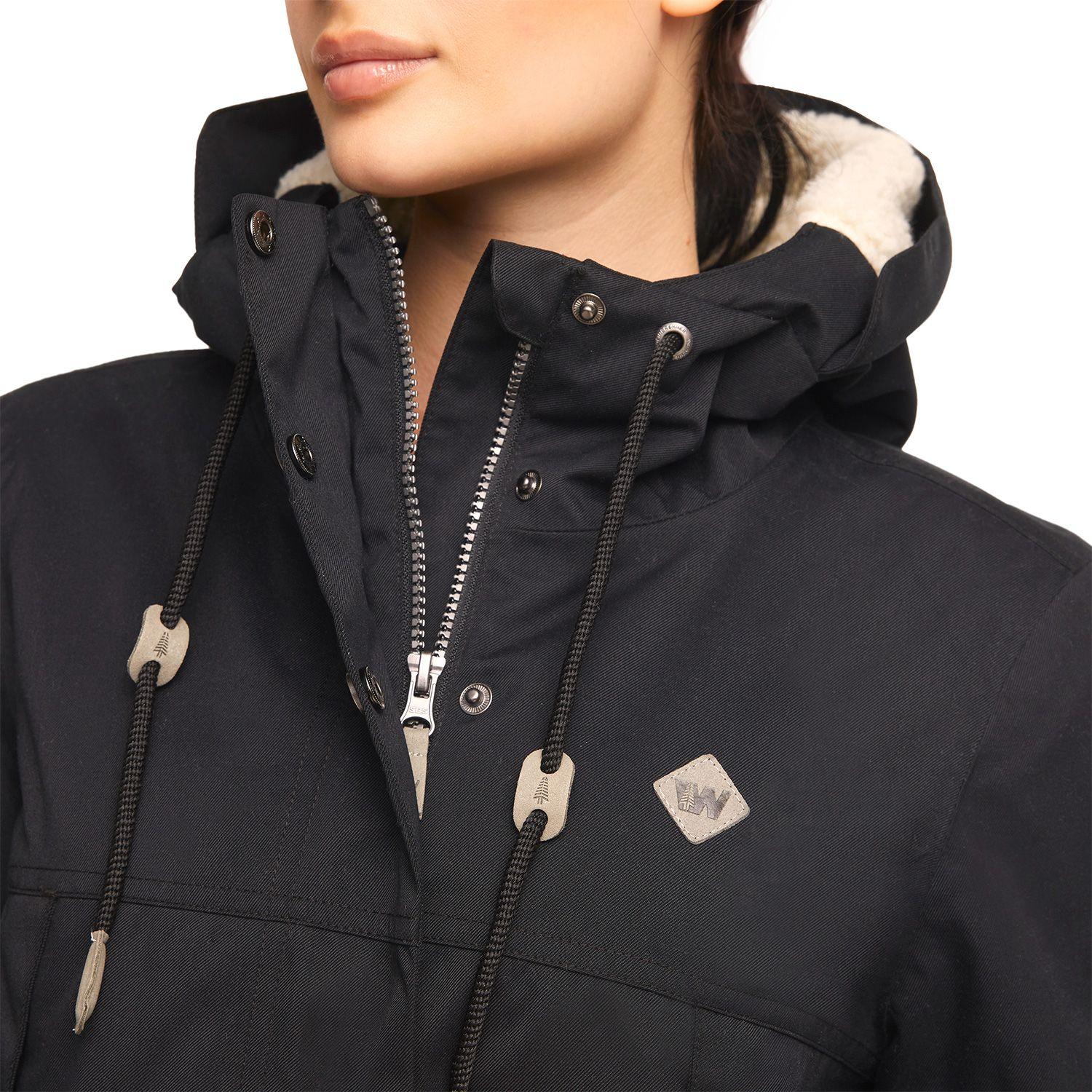 Parka Mujer Weinbrenner Alaska Negro-2