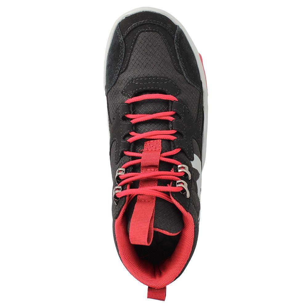 ZAPATILLA DEPORTIVA MUJER WEINBRENNER SENTRY MID NEGRO ROJO-5