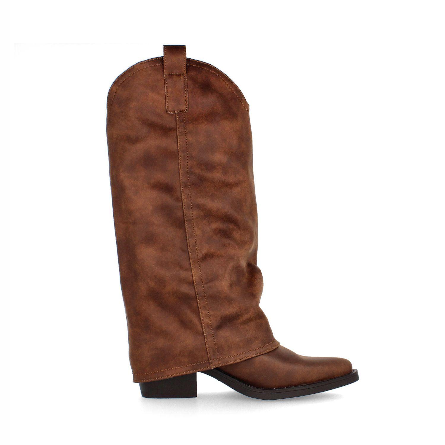 Bota Mujer Bata Red Label Rebel Camel-0