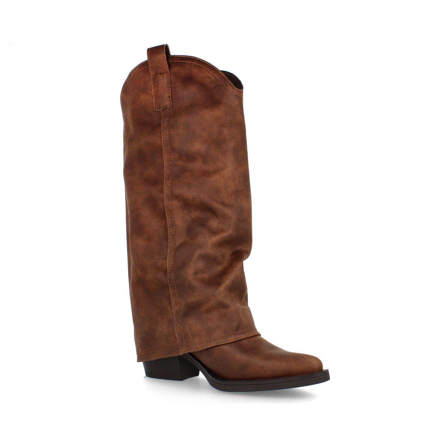 Bota Mujer Bata Red Label Rebel Camel-1
