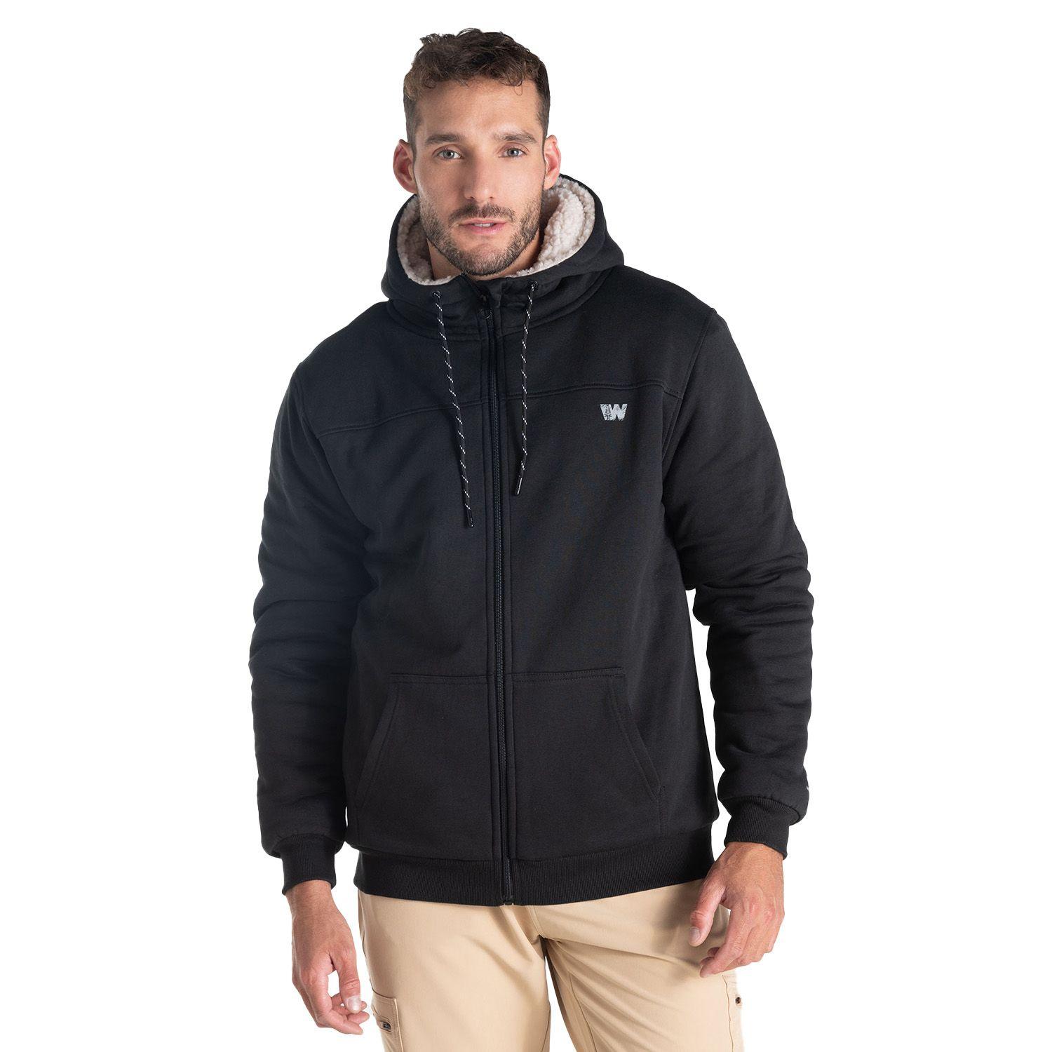 Poleron Hombre Weinbrenner Nero Negro-0