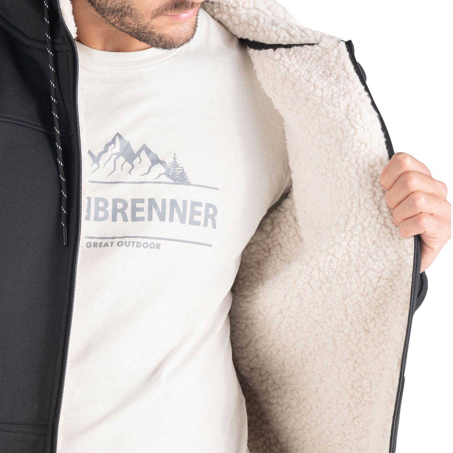 Poleron Hombre Weinbrenner Nero Negro-2