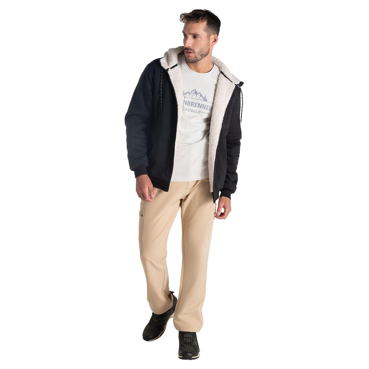 Poleron Hombre Weinbrenner Nero Negro-3