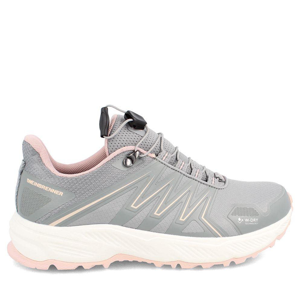 ZAPATILLA DEPORTIVA MUJER WEINBRENNER ASHVILLE GRIS ROSADO-0