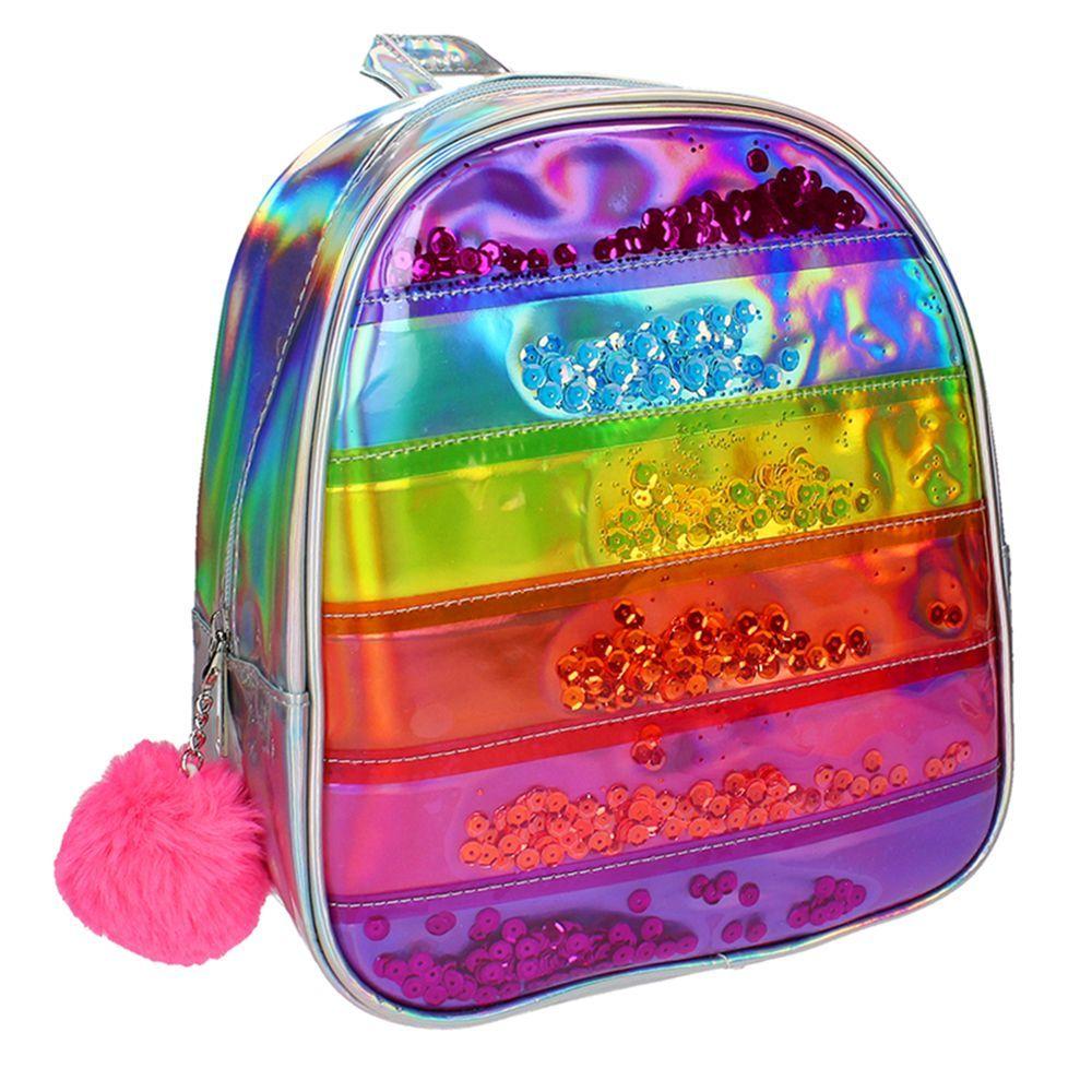 MOCHILA NIÑA BUBBLEGUMMERS PHYGITAL 2 PLATEADO-1
