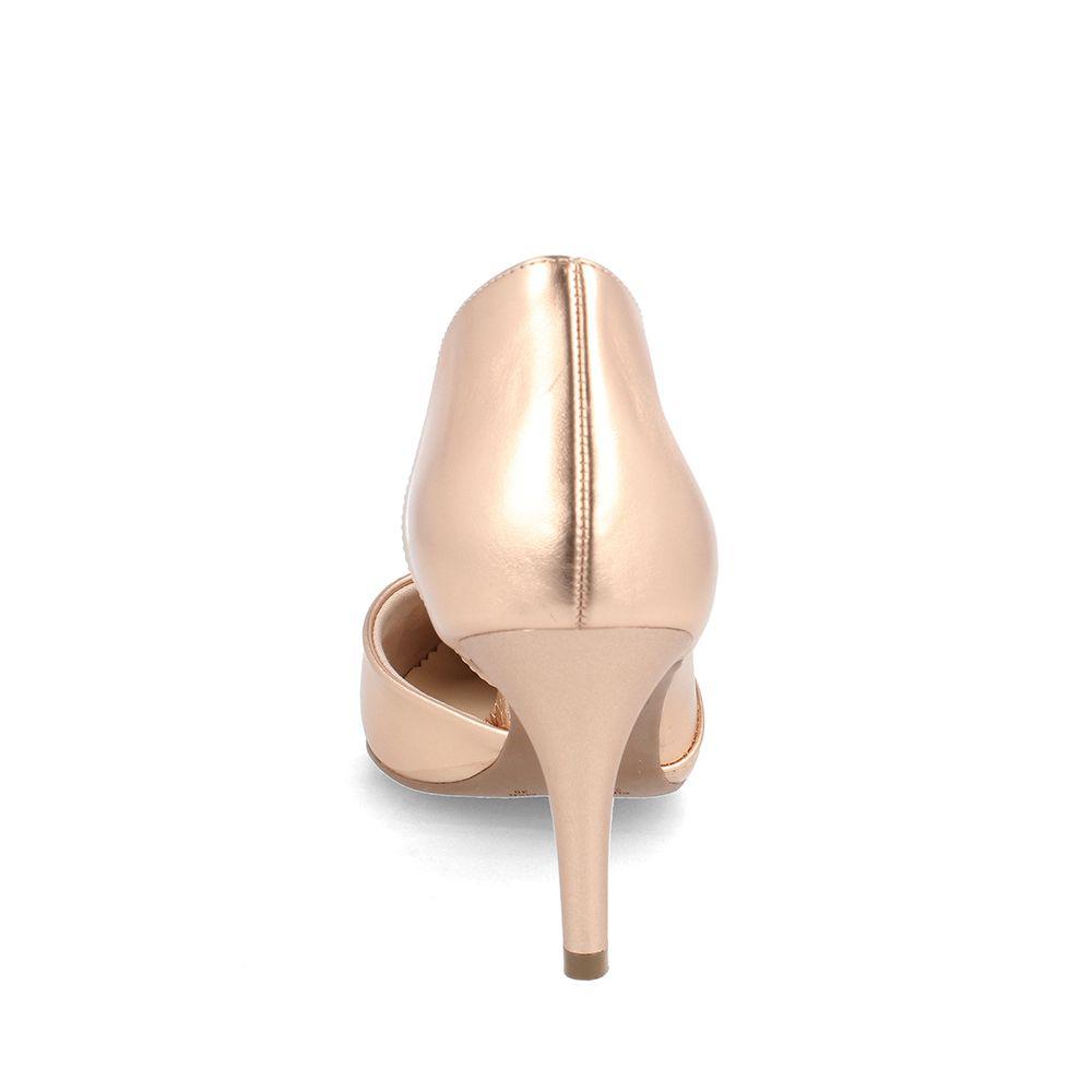 ZAPATO MUJER BATA RED LABEL MIKE DORADO ROSA-2