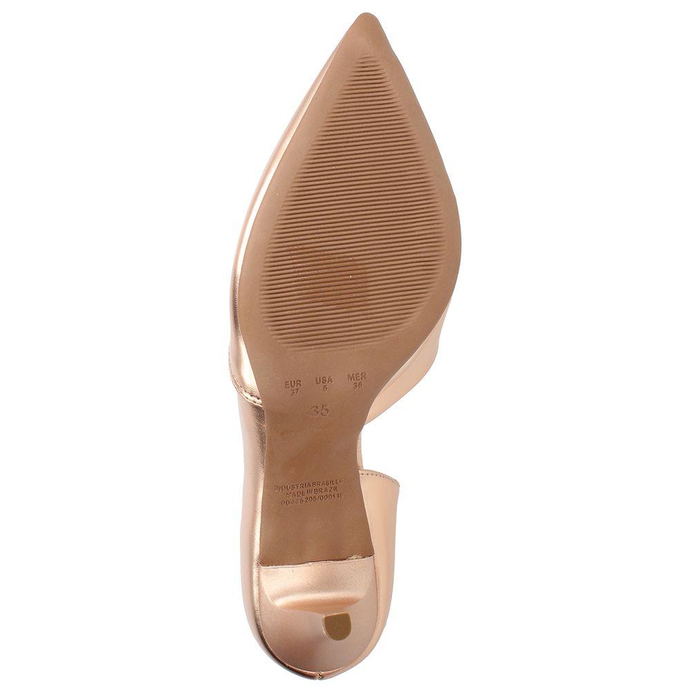 ZAPATO MUJER BATA RED LABEL MIKE DORADO ROSA-6