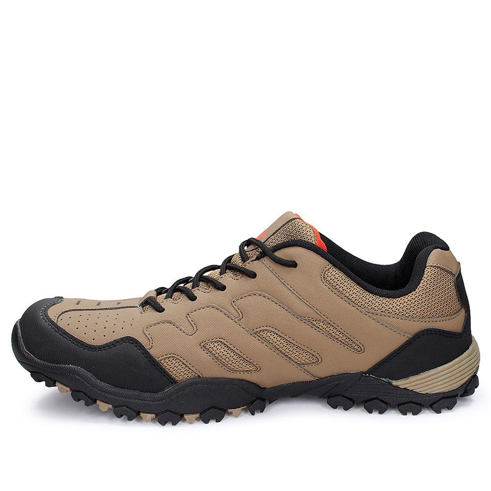 Zapatilla Deportiva Hombre Power Trek Tor Café-2