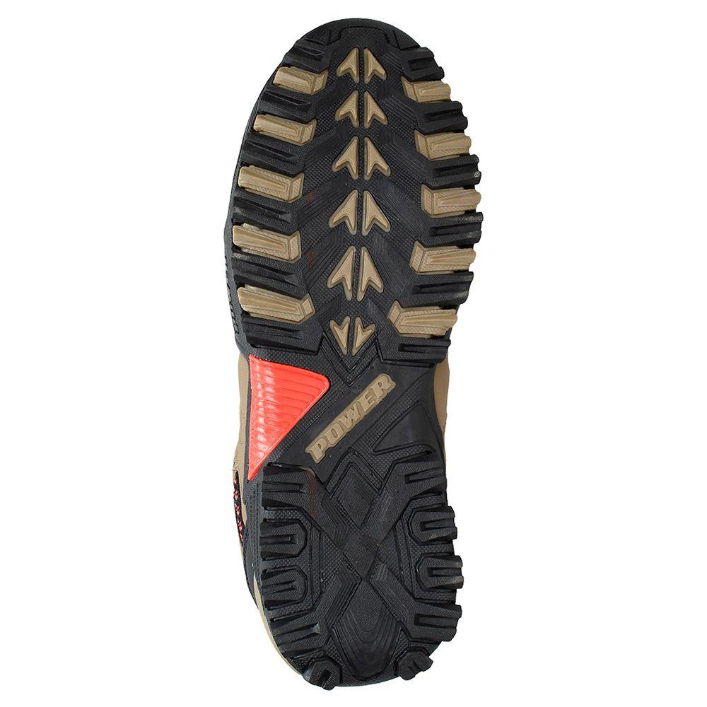 Zapatilla Deportiva Hombre Power Trek Tor Café-6