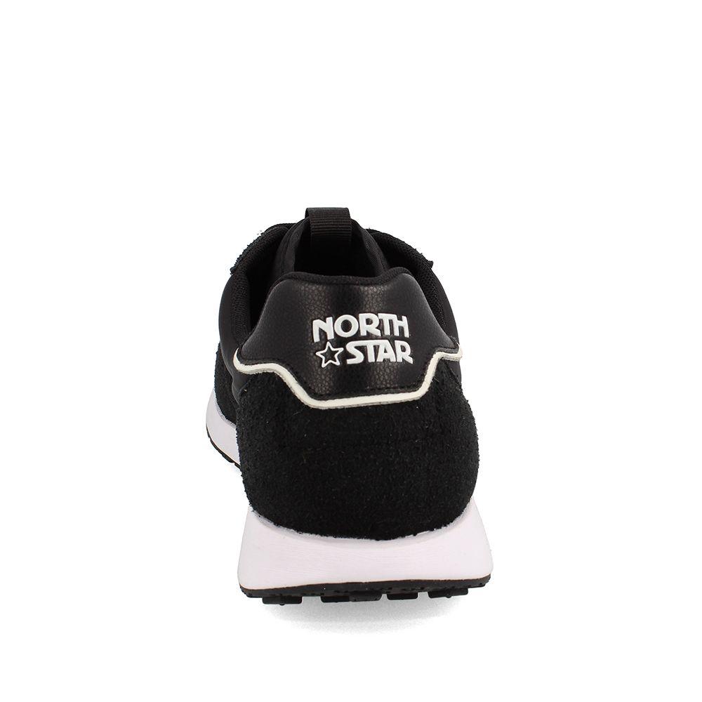 Zapatilla Hombre North Star Retro Stellar Negro-2