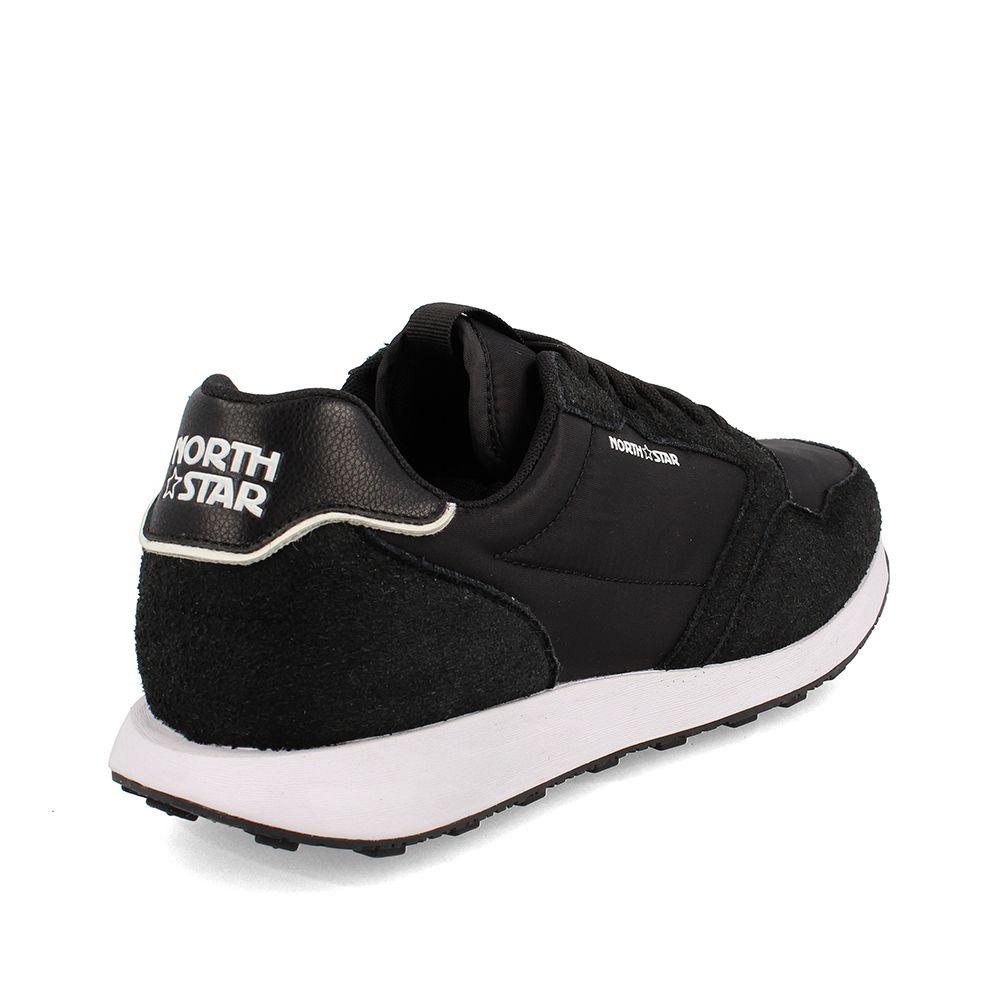 Zapatilla Hombre North Star Retro Stellar Negro-3