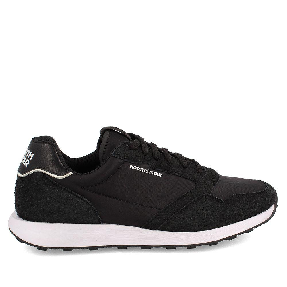 Zapatilla Hombre North Star Retro Stellar Negro-4