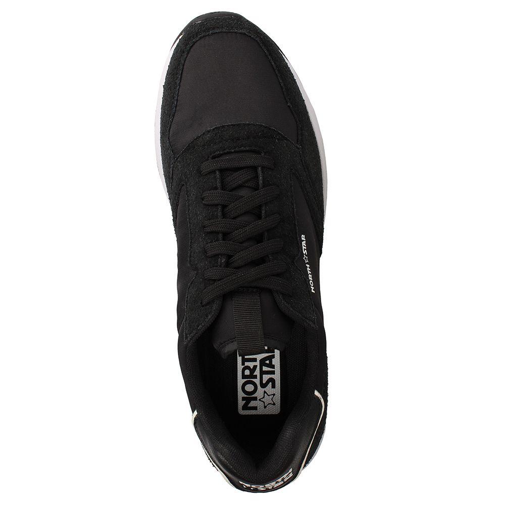 Zapatilla Hombre North Star Retro Stellar Negro-5