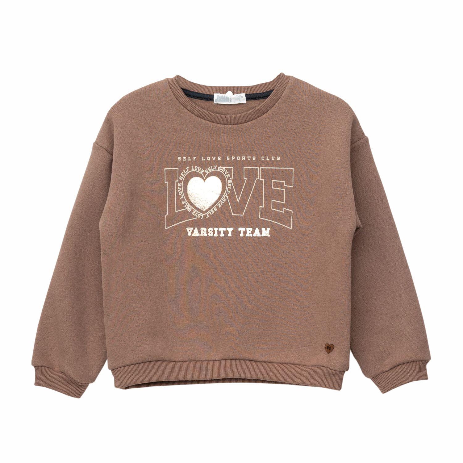 Polerón Niña Bubblegummers Atalaya2 Café-0