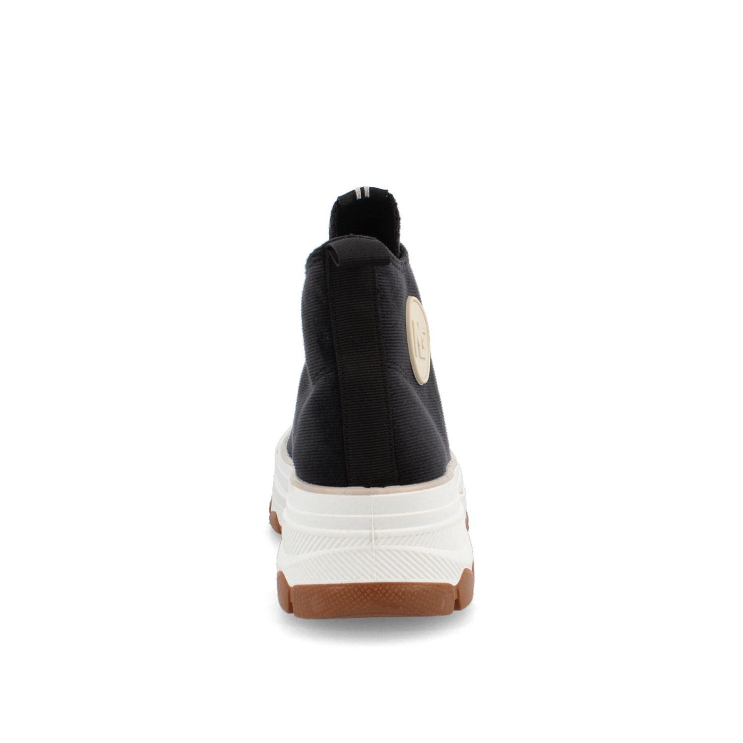 Zapatilla Mujer North Star Hare Negro Caña-2