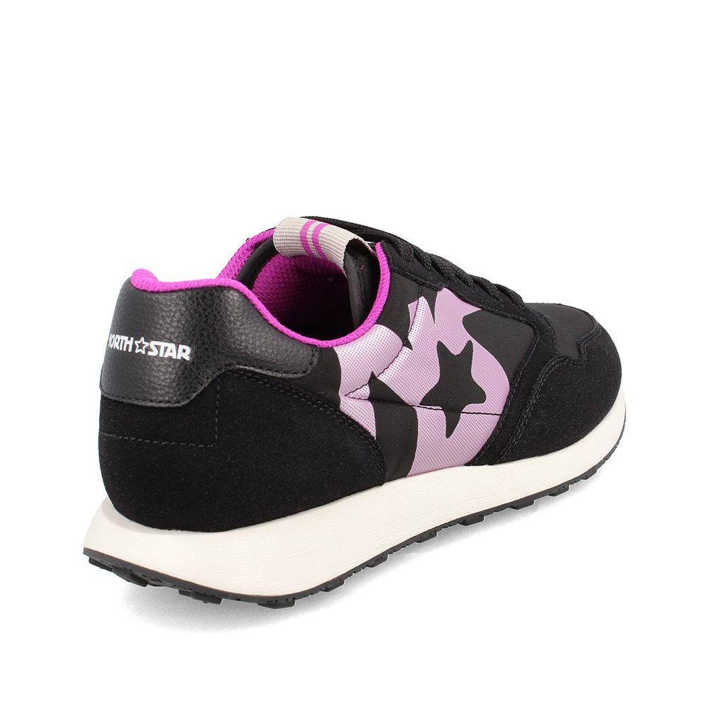 Zapatilla Mujer North Star Retro Stellar Negro-3