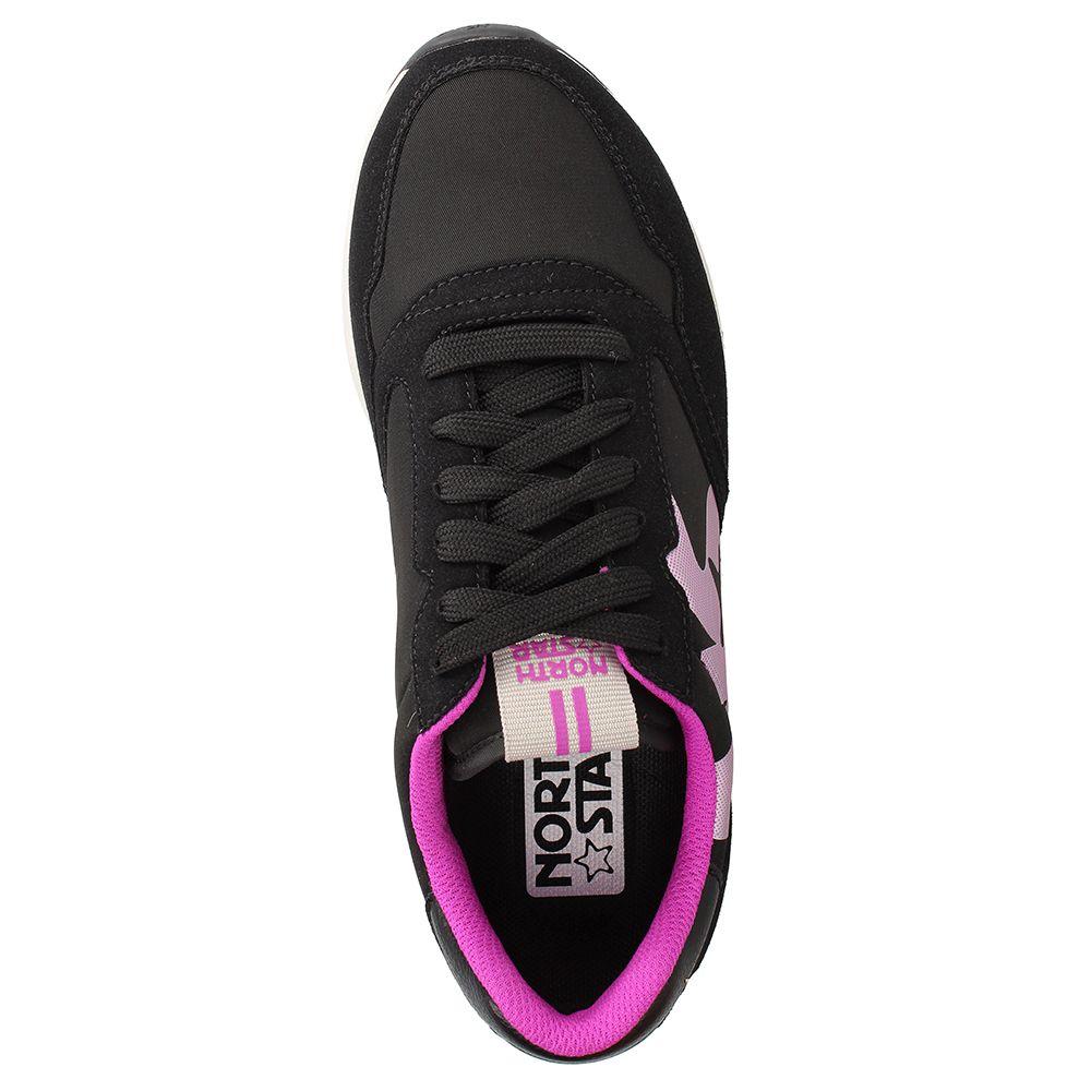 Zapatilla Mujer North Star Retro Stellar Negro-5