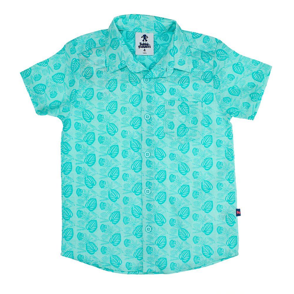 CAMISA NIÑO BUBBLEGUMMERS ELEVATED NATURE LIGHT BLUE-0