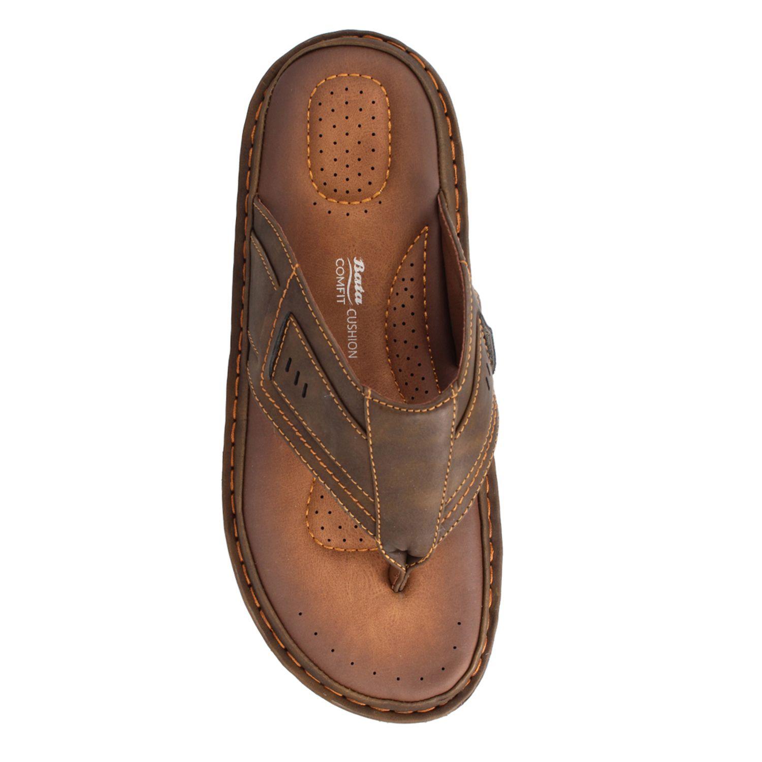 Sandalia Hombre Bata Caty Khaki-3