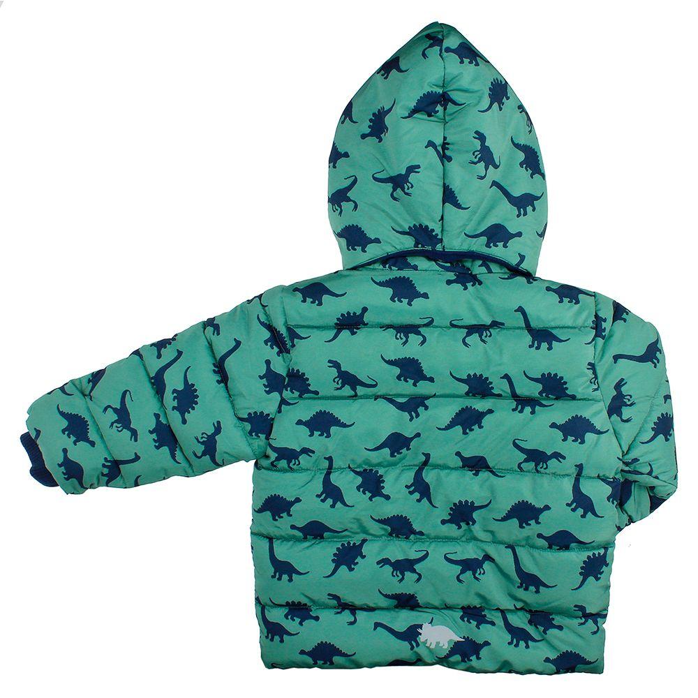 CHAQUETA NIÑO BUBBLEGUMMERS DINOS VERDE-1