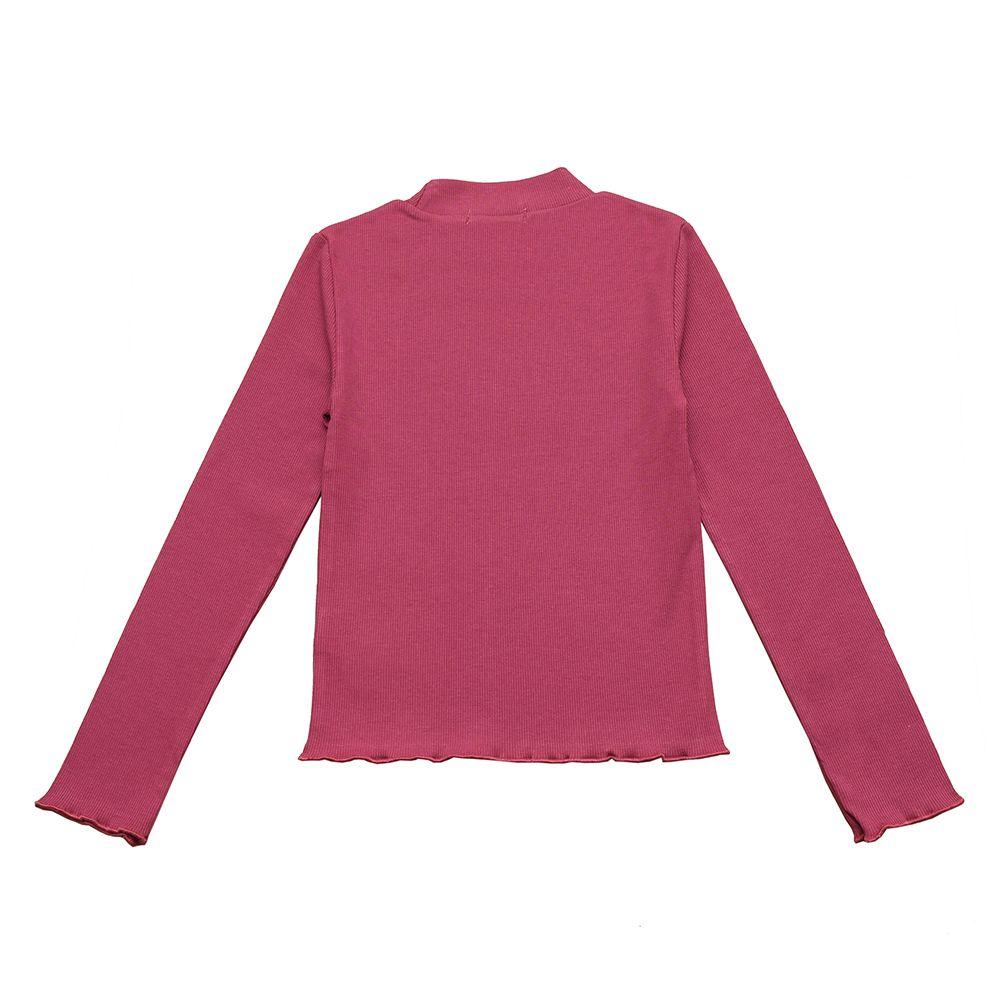 Polera Manga Larga Niña Bubblegummers Lucia Rosado Teens-1