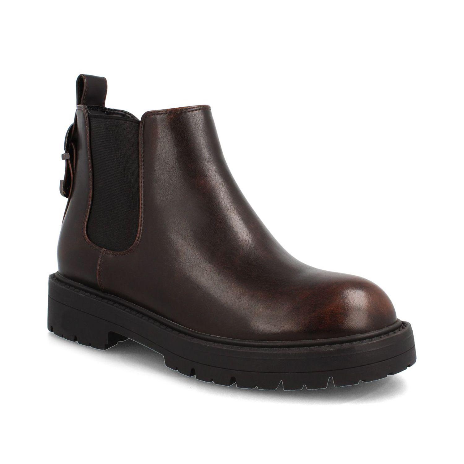 Botín Mujer Bata Madi Café-1