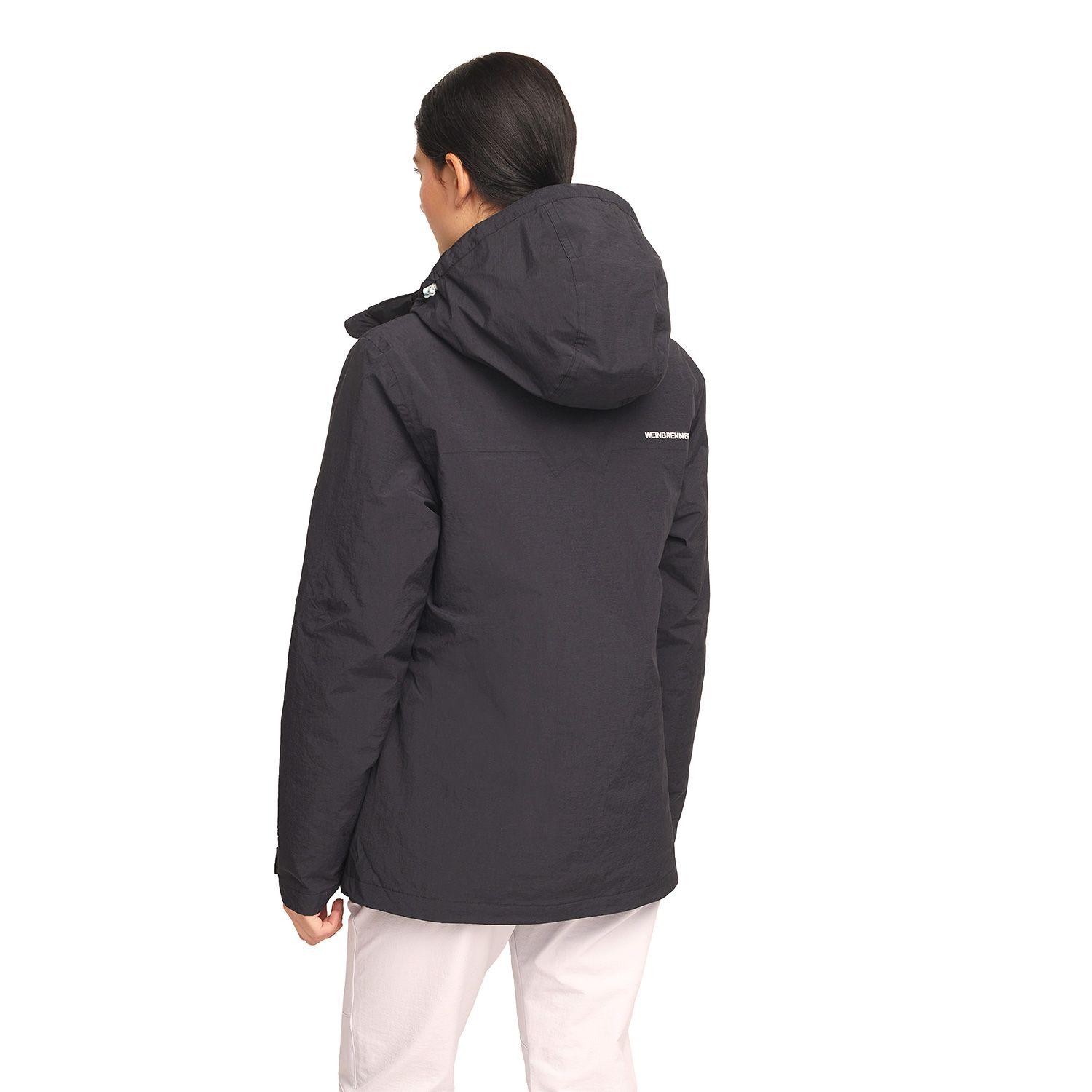 Chaqueta Mujer Weinbrenner Napier Negro - Gris Oscuro Melange-1