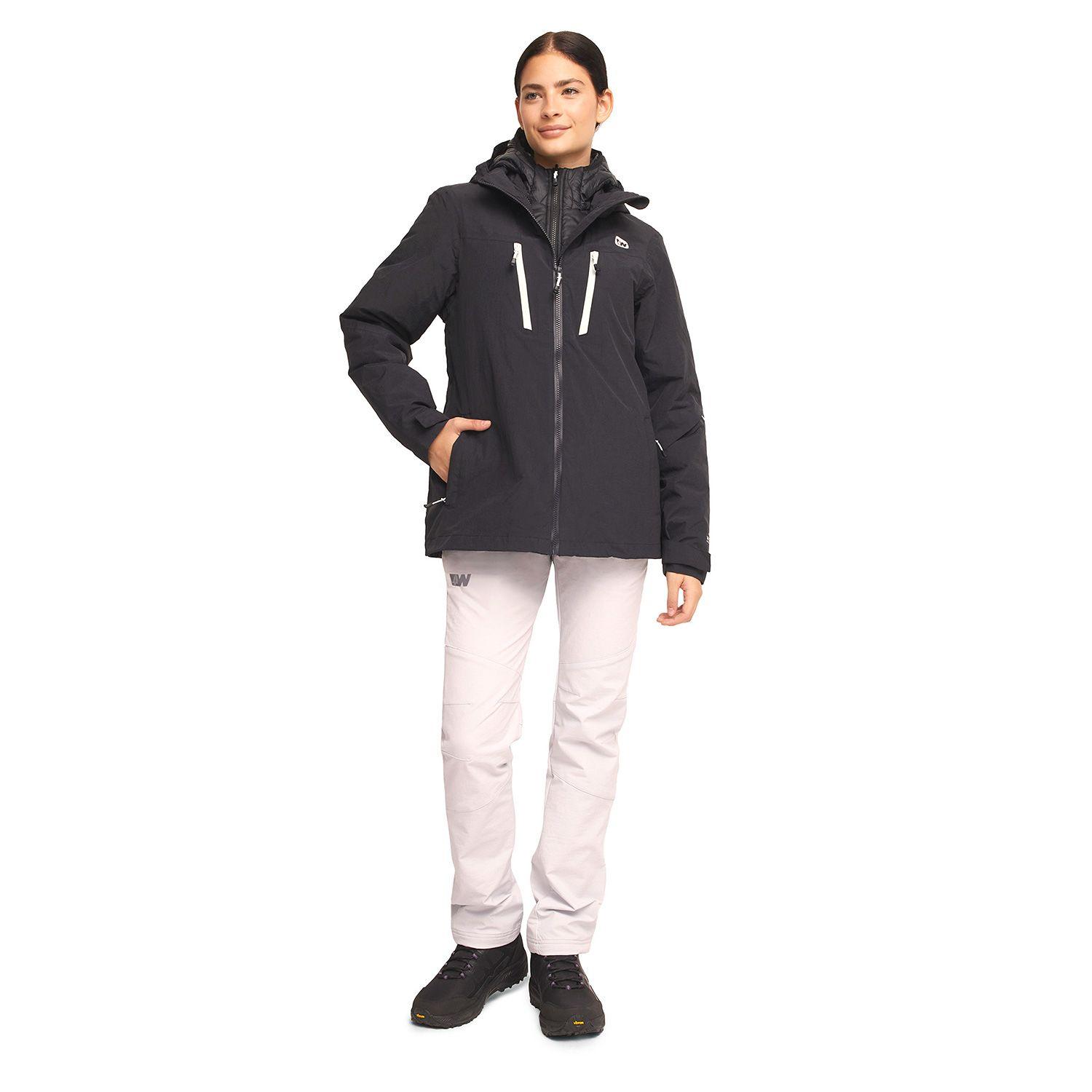 Chaqueta Mujer Weinbrenner Napier Negro - Gris Oscuro Melange-3
