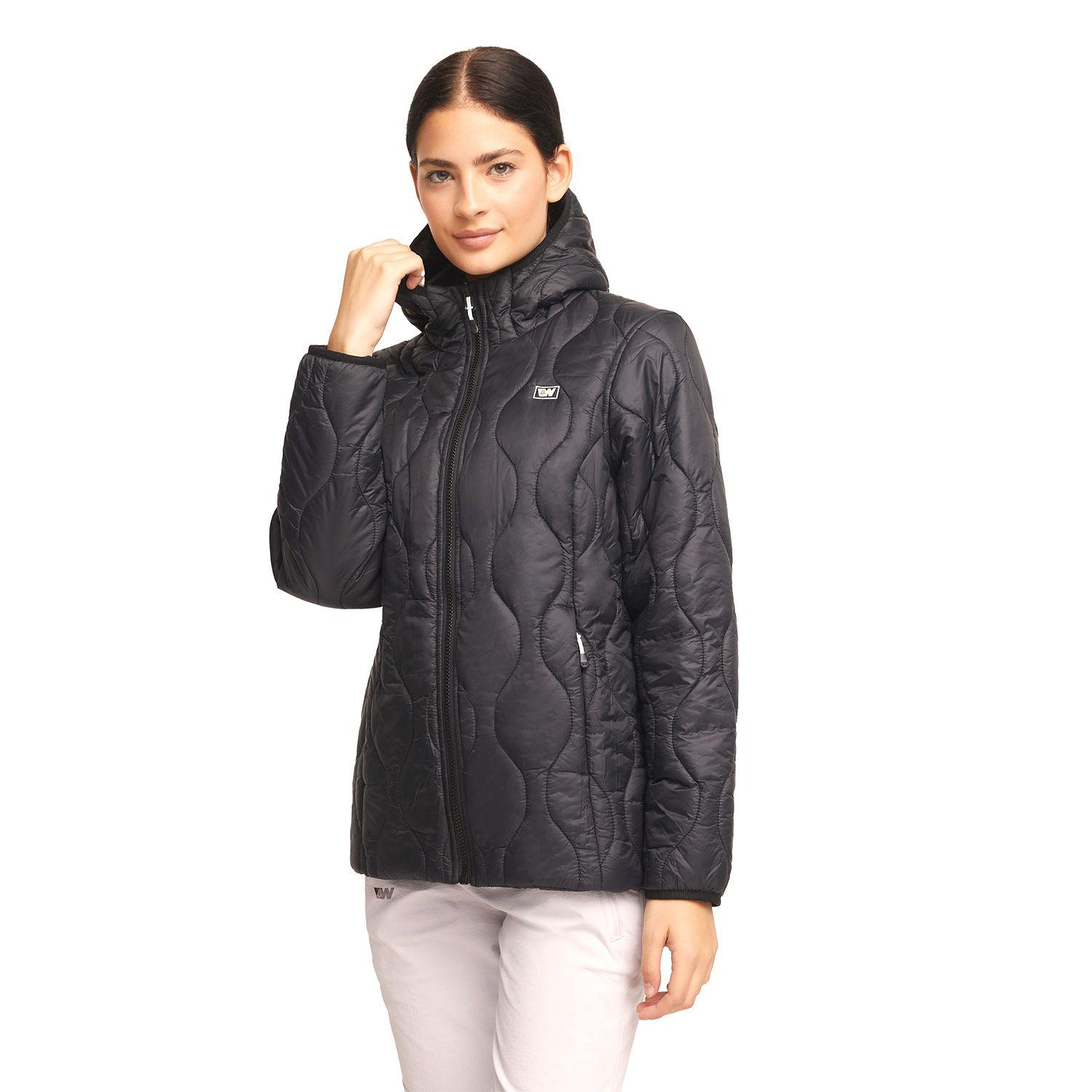 Chaqueta Mujer Weinbrenner Napier Negro - Gris Oscuro Melange-4