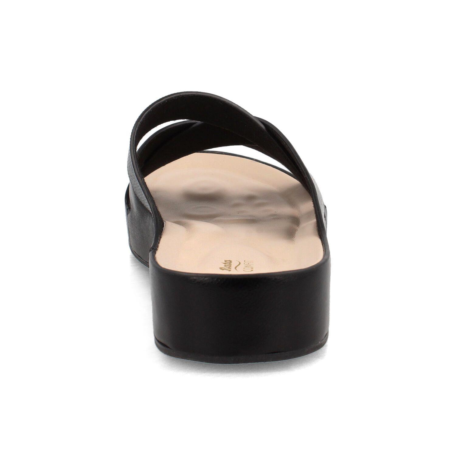 Sandalia Mujer Bata Curissay Negro-2