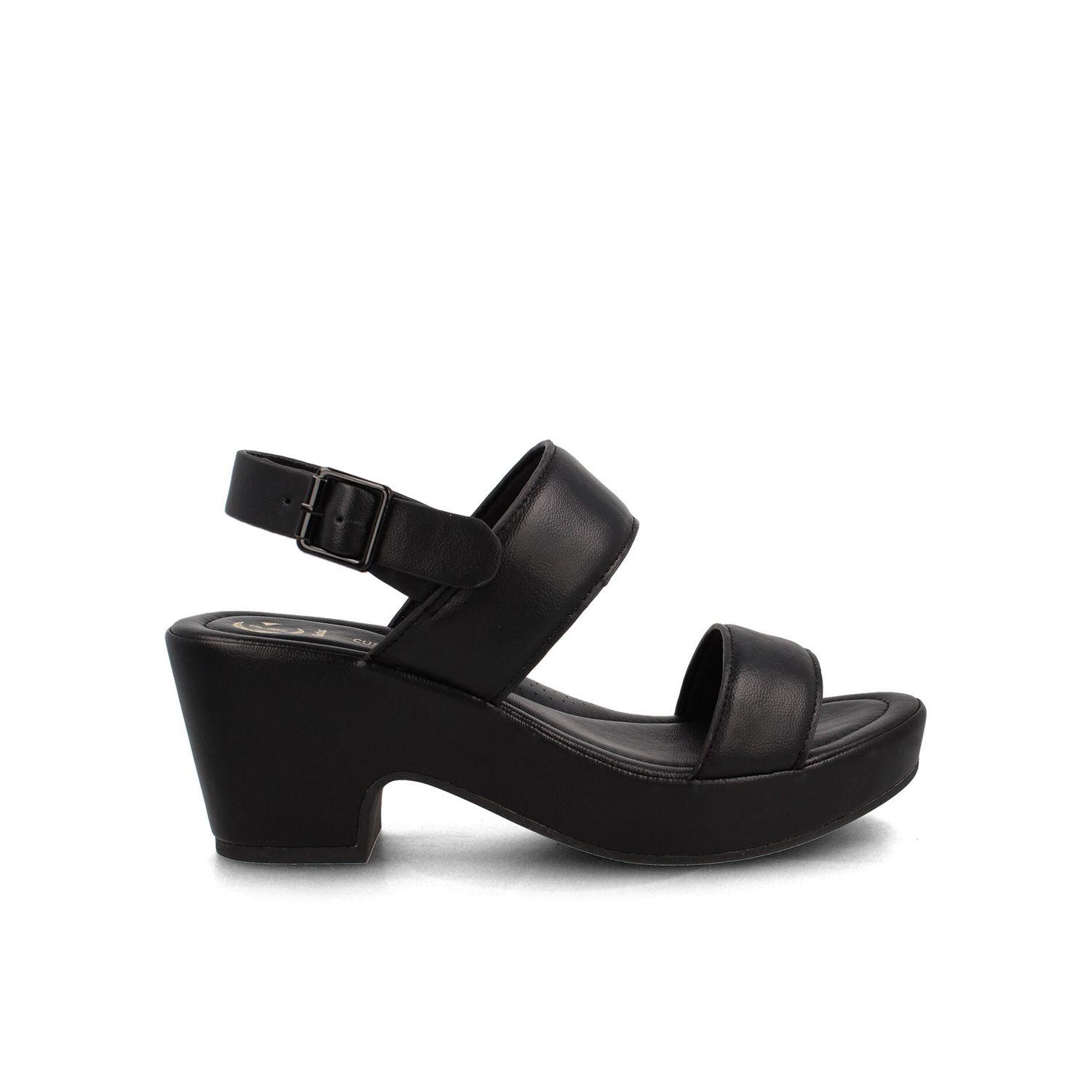 Sandalia Mujer Bata Isabella Negro-0