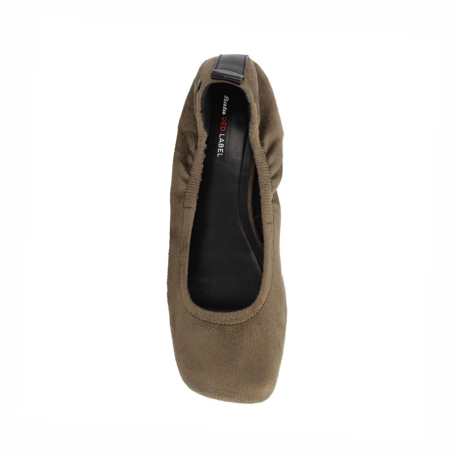 Ballerina Mujer Bata Jasmine Verde Oliva-3