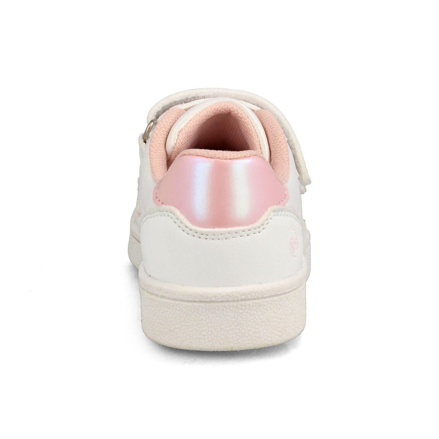 Zapatilla Niña Bubblegummers Clavel Blanco - Rosa-2