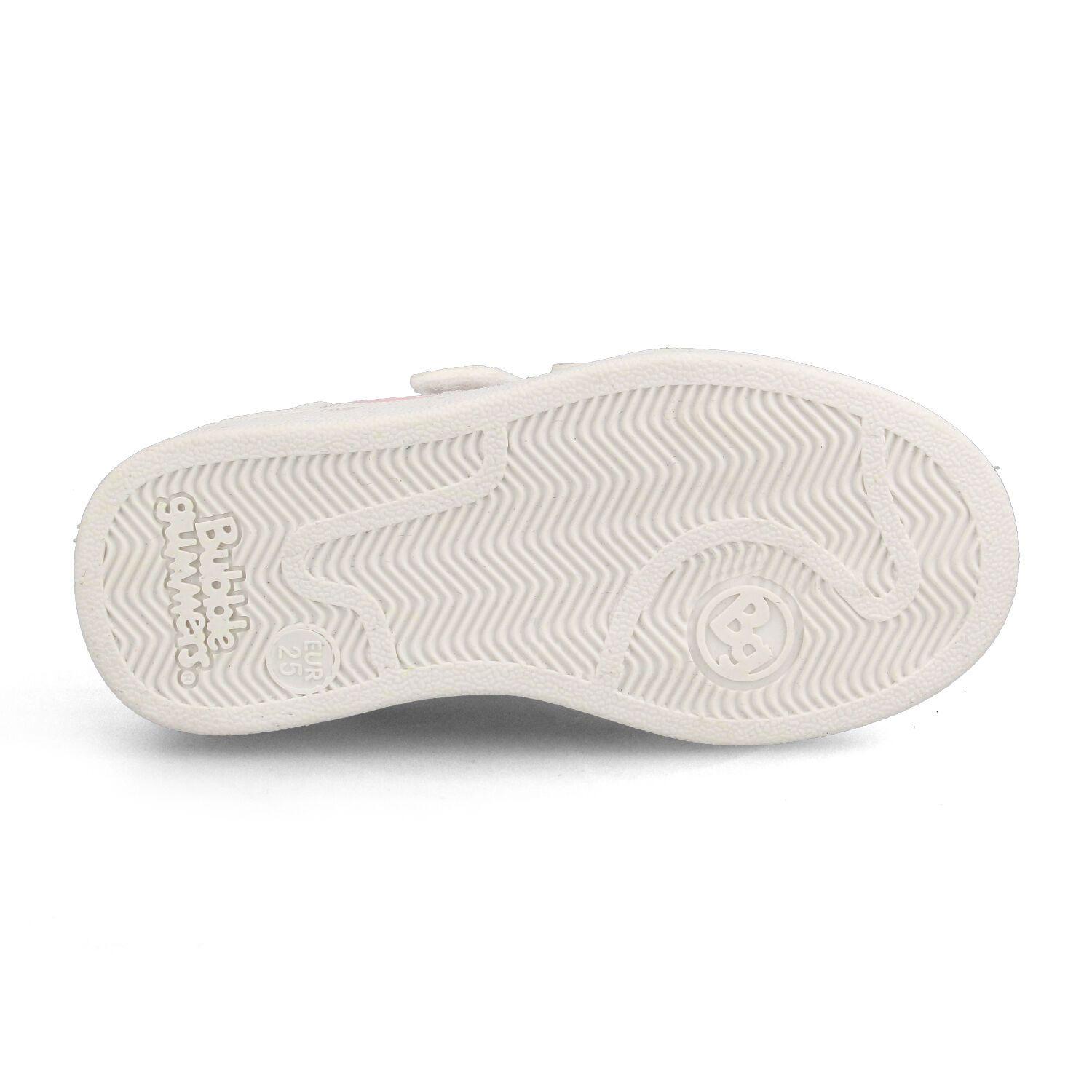 Zapatilla Niña Bubblegummers Clavel Blanco - Rosa-4