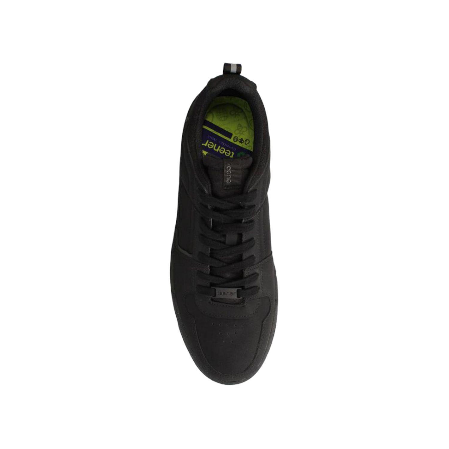 Zapato Escolar Niño Teener Newton Negro-2