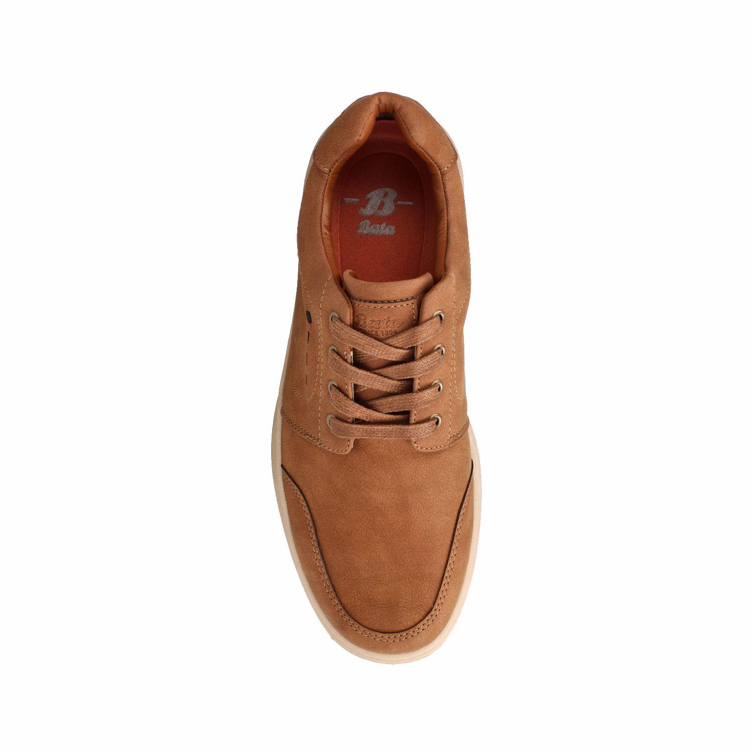 Zapato Hombre Bata Clarens Camel-3