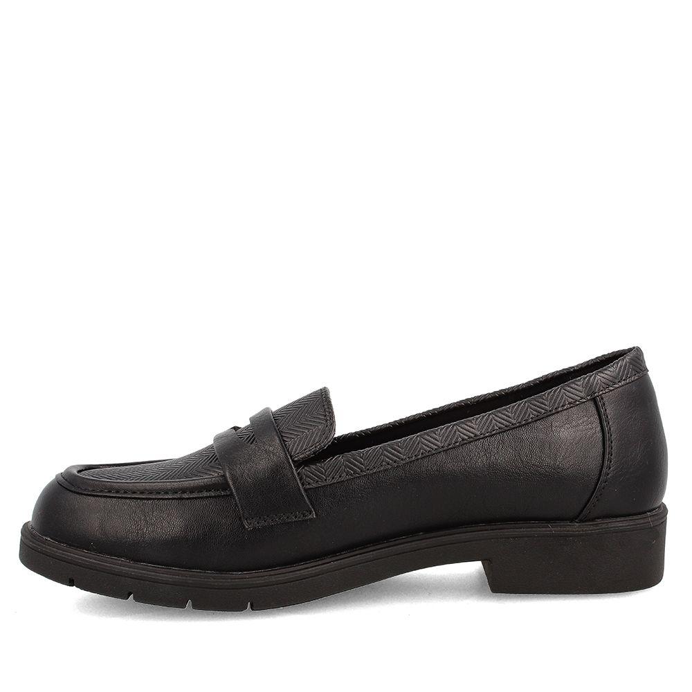 Mocasín Mujer Bata Comfit Fausta Negro-1