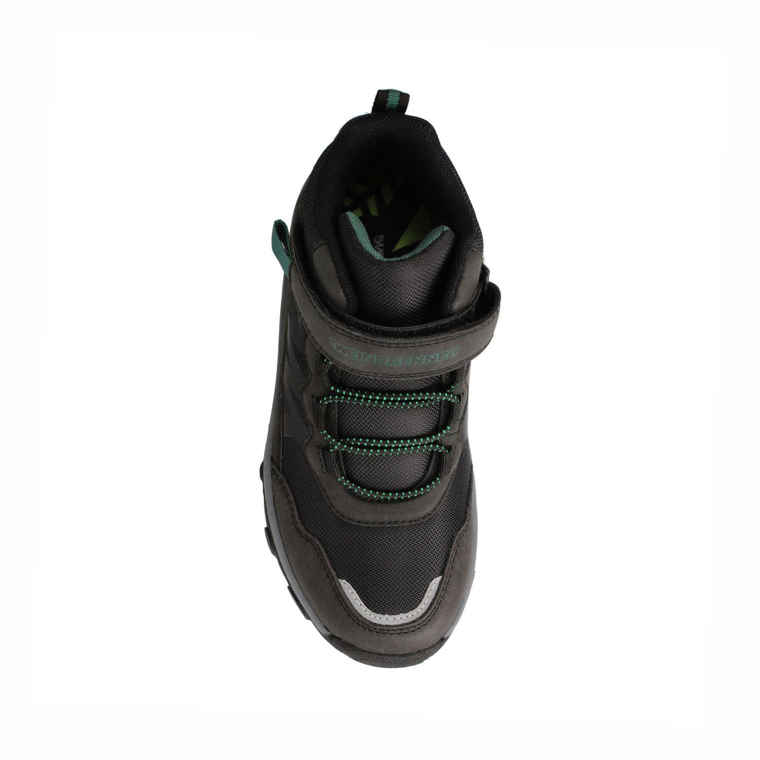 Botin Niño Weinbrenner Rocky Turf Hi Negro-3