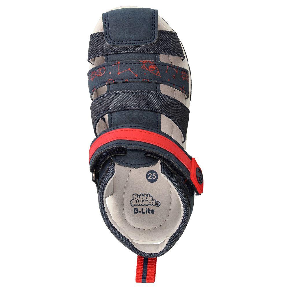 SANDALIA NIÑO BUBBLEGUMMERS WHEEL AZUL MARINO 22-25-5
