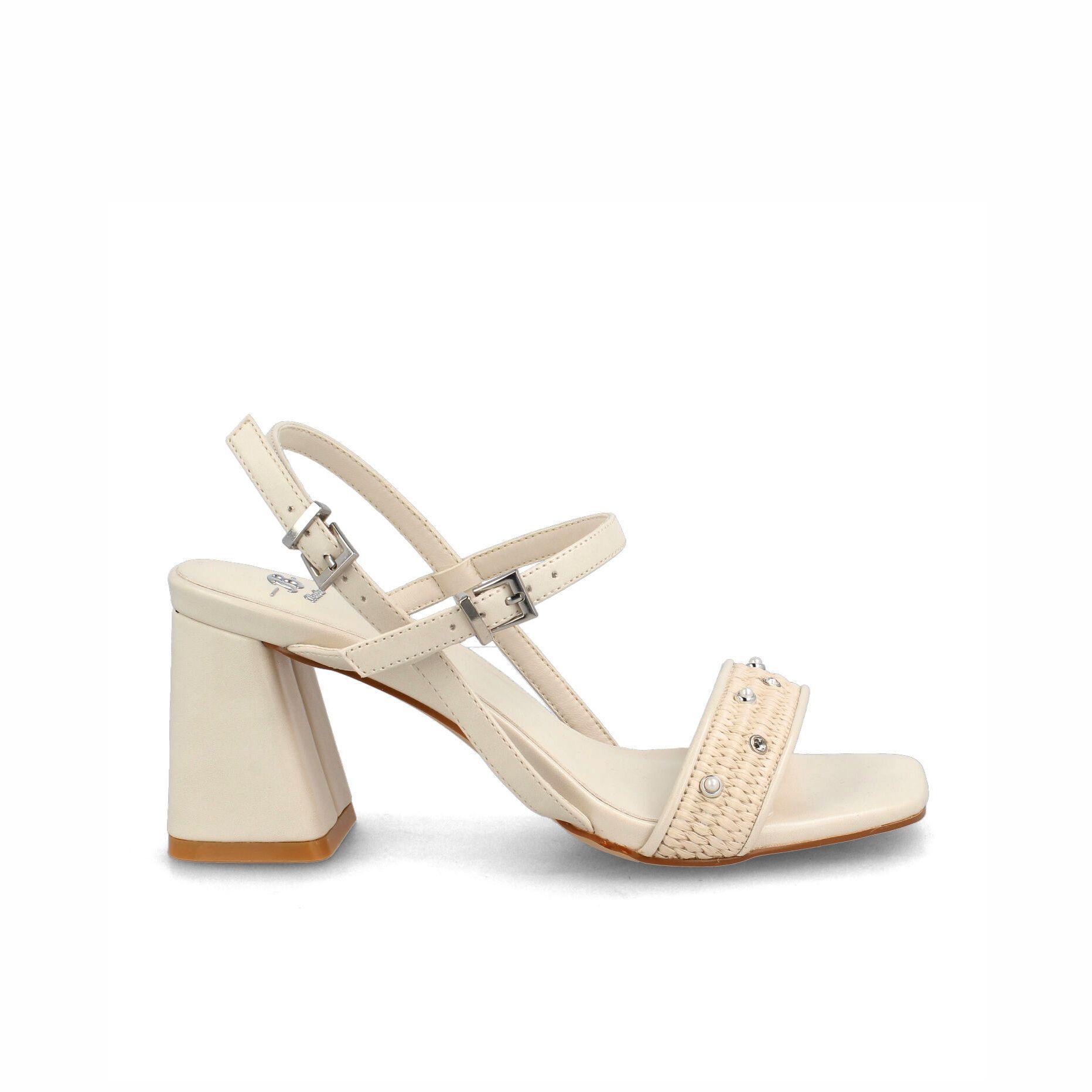 Sandalia Mujer Bata Cameron Blanco-0